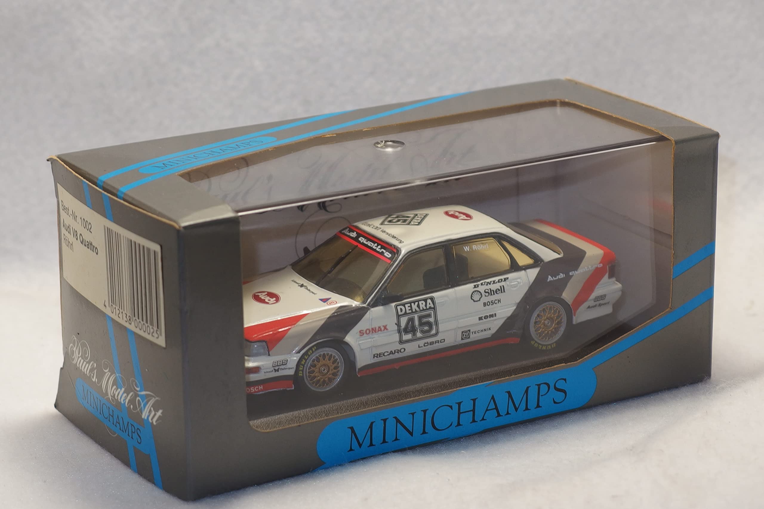 Amazon.co.jp: 1/43 MINICHAMPS ミニチャンプス Best-Nr.1002 アウディ