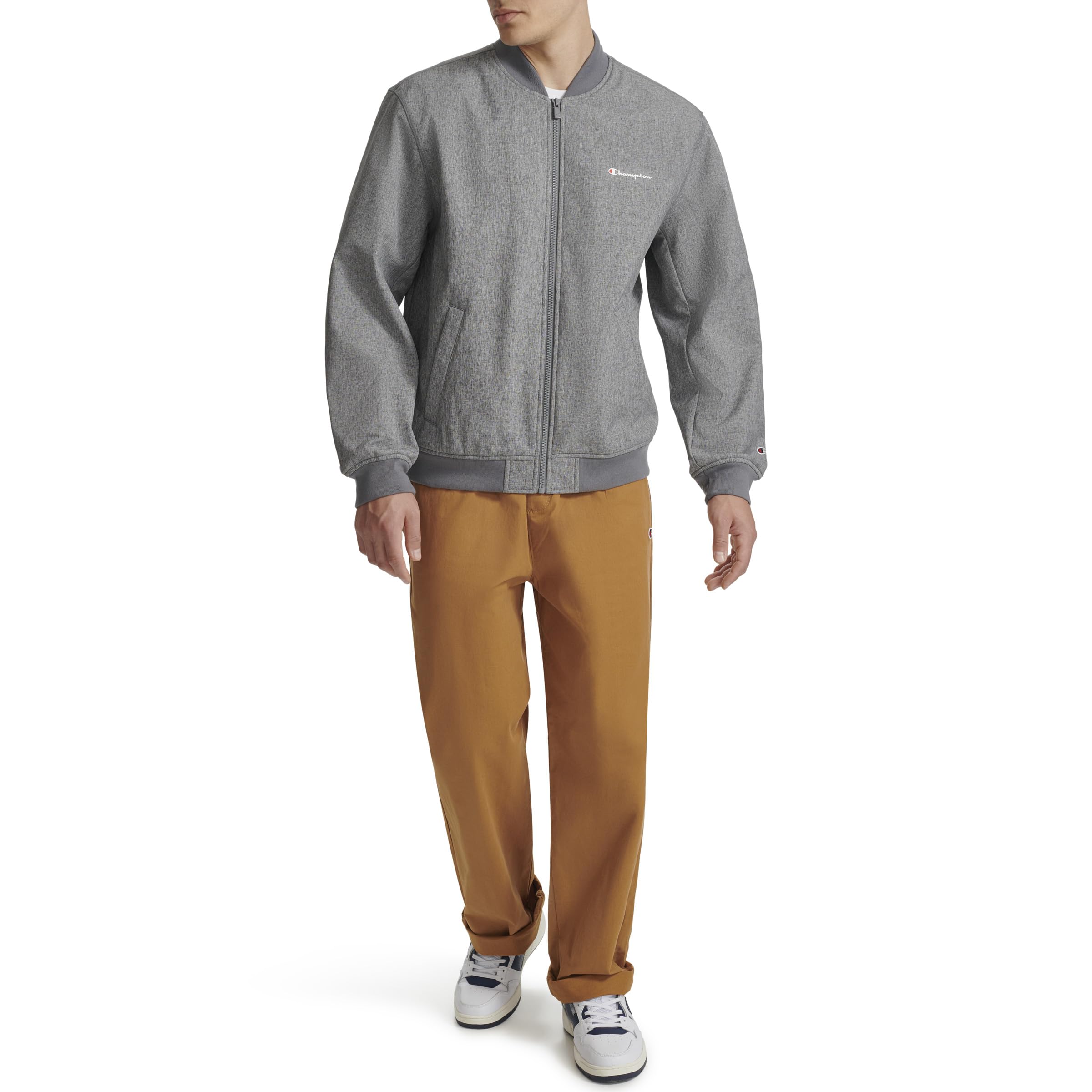 Champion Soft Shell Sport Bomber Jacket With Logo Chaqueta Hombre