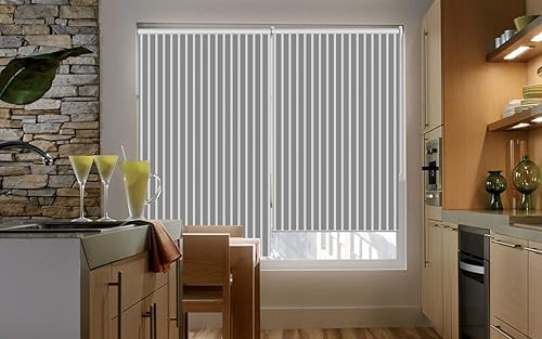 Miniatura 2 de LETAU Persianas opacas sin cordón, con protección UV estampadas, persianas enrollables para puerta, club, hogar, hotel, restaurante