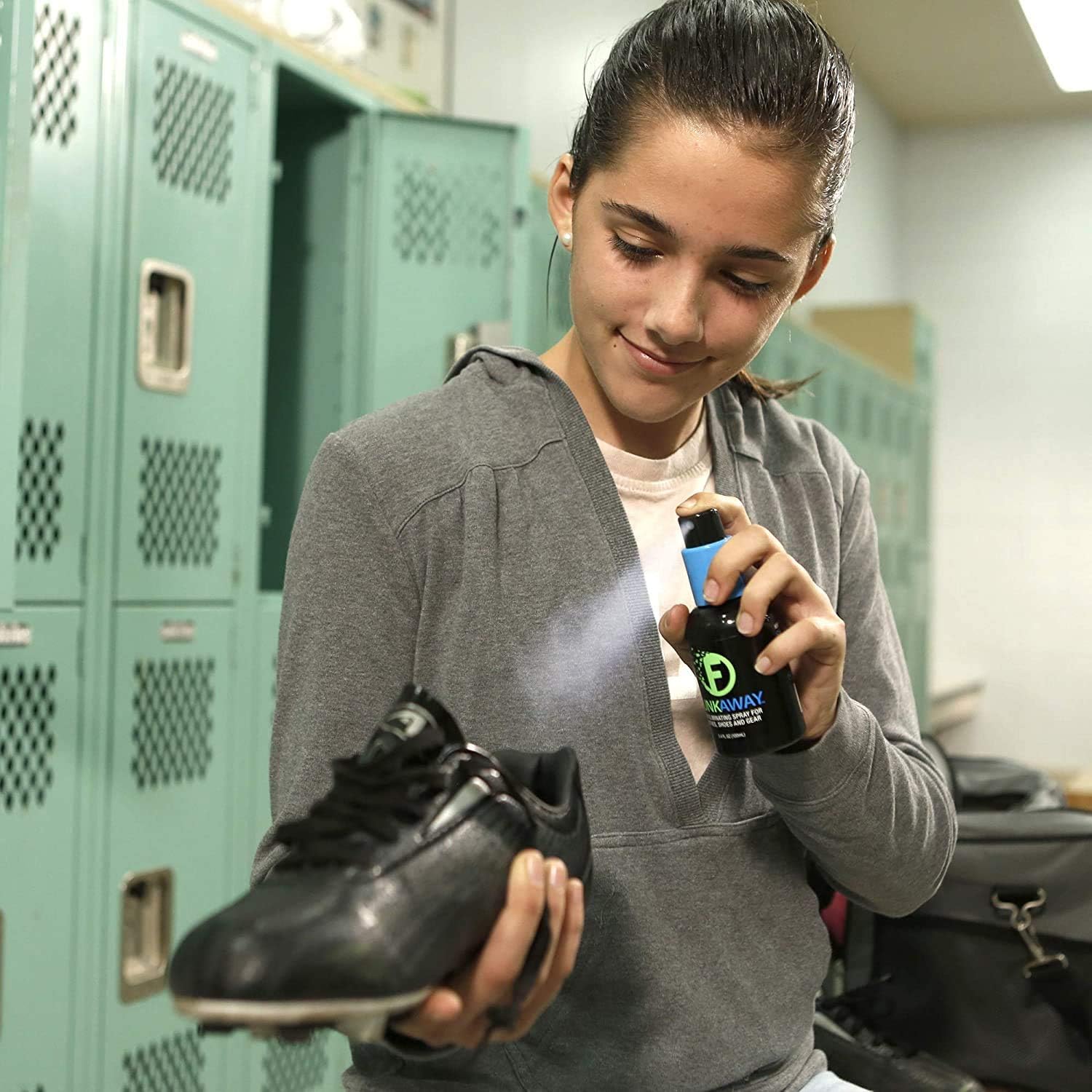 FunkAway Traveler Spray Team Pack, 3.4 oz (Pack of 12) | Extreme Odor Eliminator | Non-Aerosol | Use on Shoes, Clothes and Gear | Travel Size Ideal for Gym Bag, Purse, or Locker : Health & Household