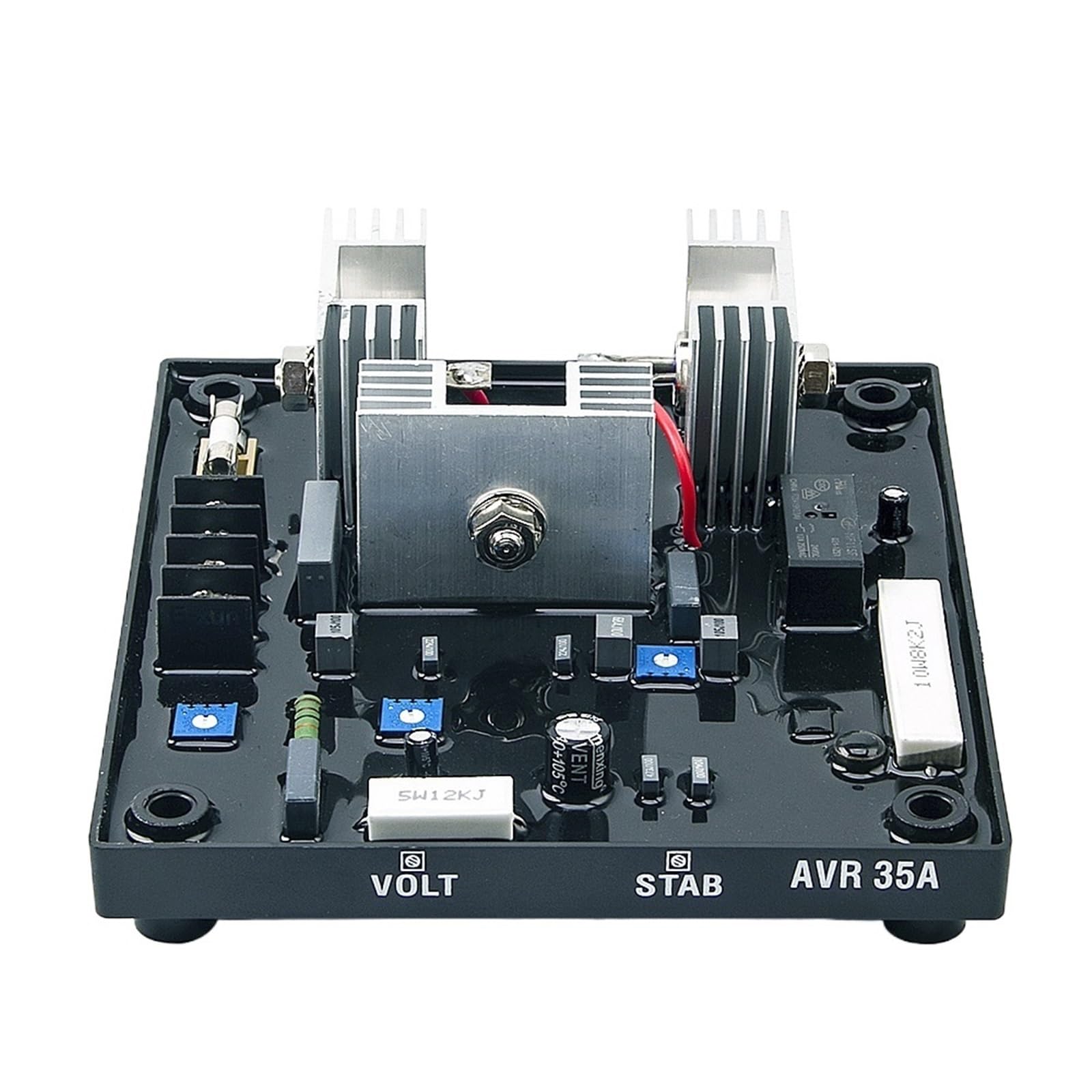 1 pz 35A AVR-35A Pow50A 30A AVR Generatore Regolatore di Tensione Automatico Stabilizzatore for Alternatore Brushless Ricambi 50/60HZ(30A)