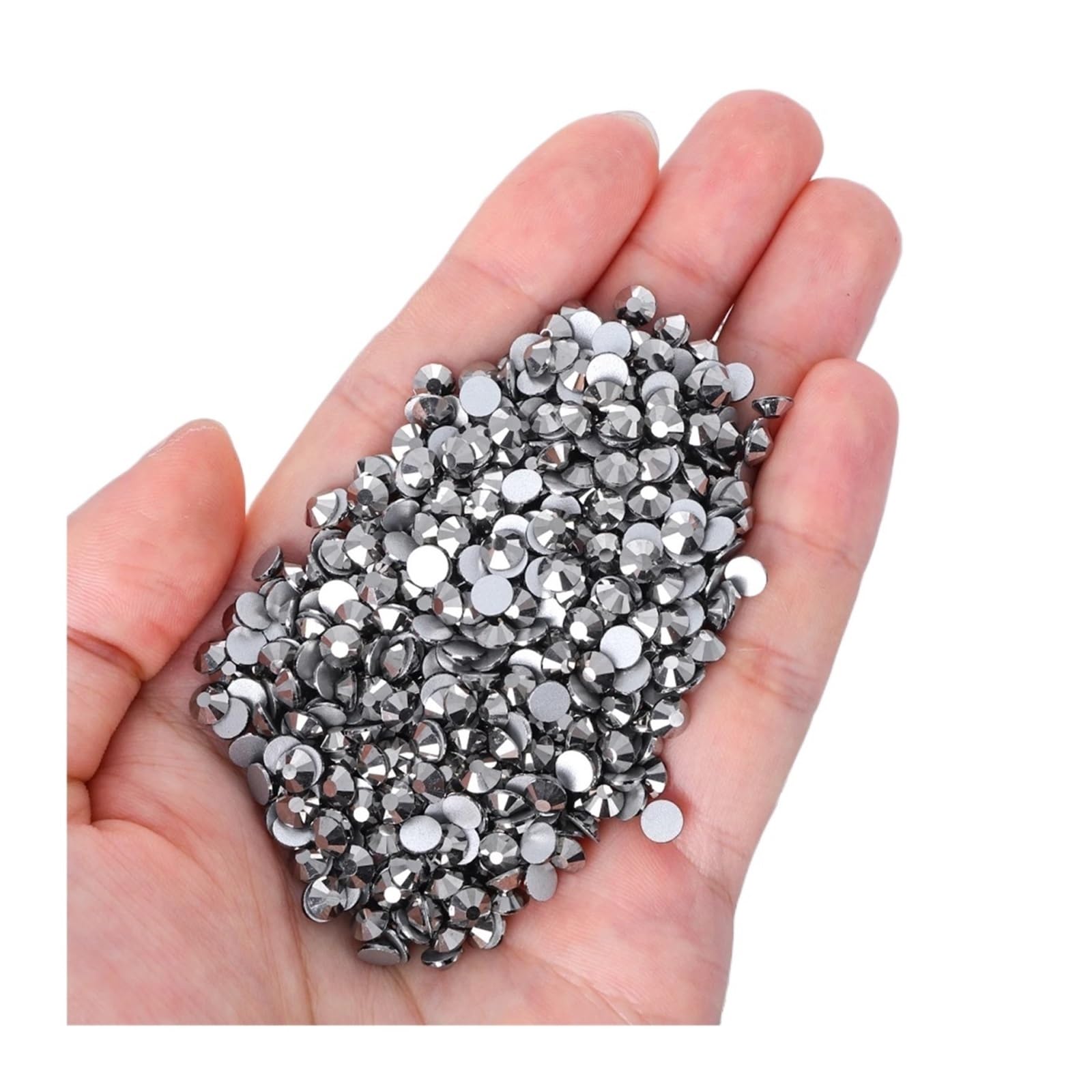 Ematite SS3-SS30 AAAAA Strass in vetro non hotfix con retro piatto, per decorazione unghie, accessori fai da te (SS30-288 pezzi)
