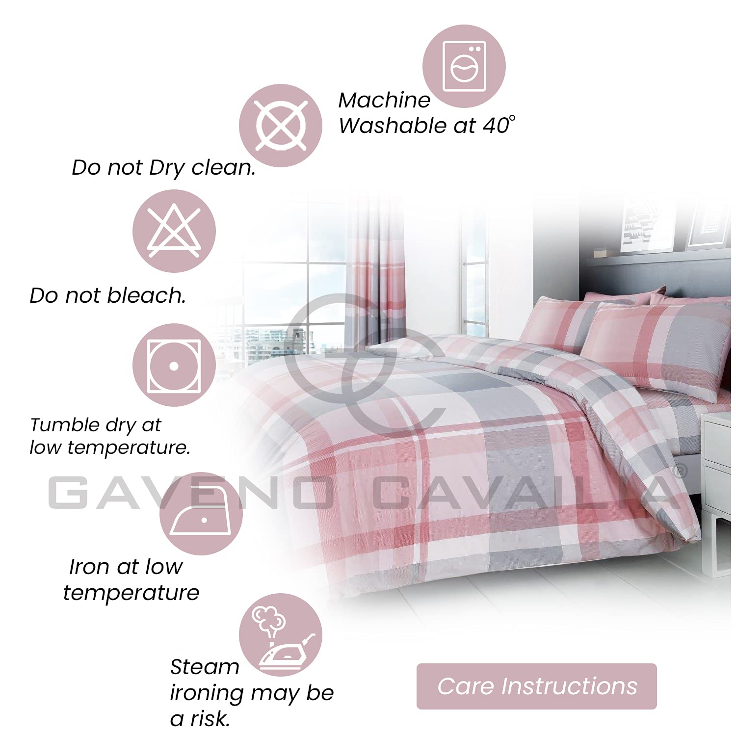 GC GAVENO CAVAILIA Set Di Biancheria Da Letto E Federe Di | FindTheDeal