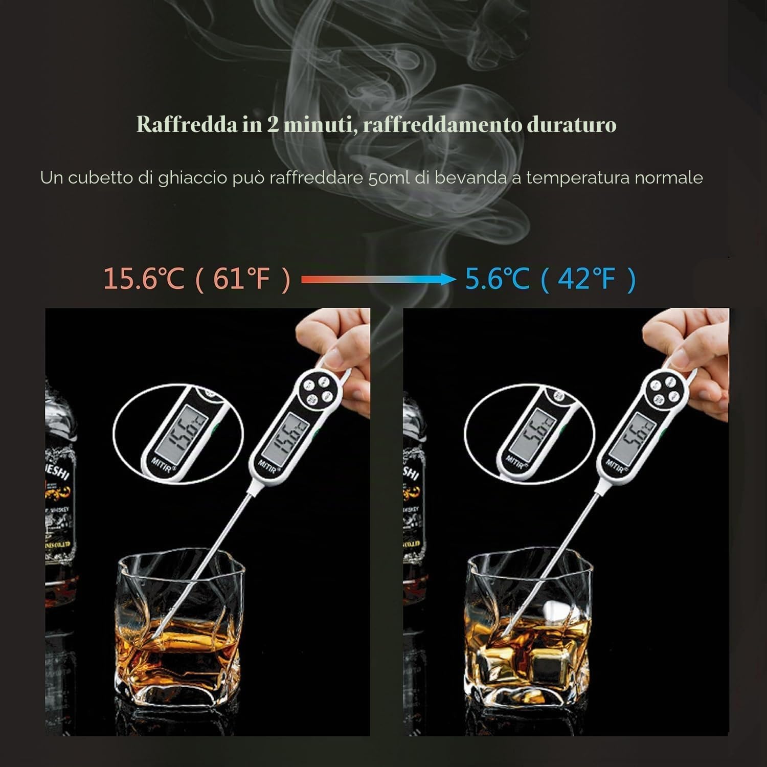 Cubetti di Ghiaccio Riutilizzabili - Cubetti Ghiaccio Acciaio Inox Riutilizzabile, Pietre per Whisky Ice Cubes, Regali Regalo per il Giorno Del Padre per Uomini Mariti （24 Pezzi ）