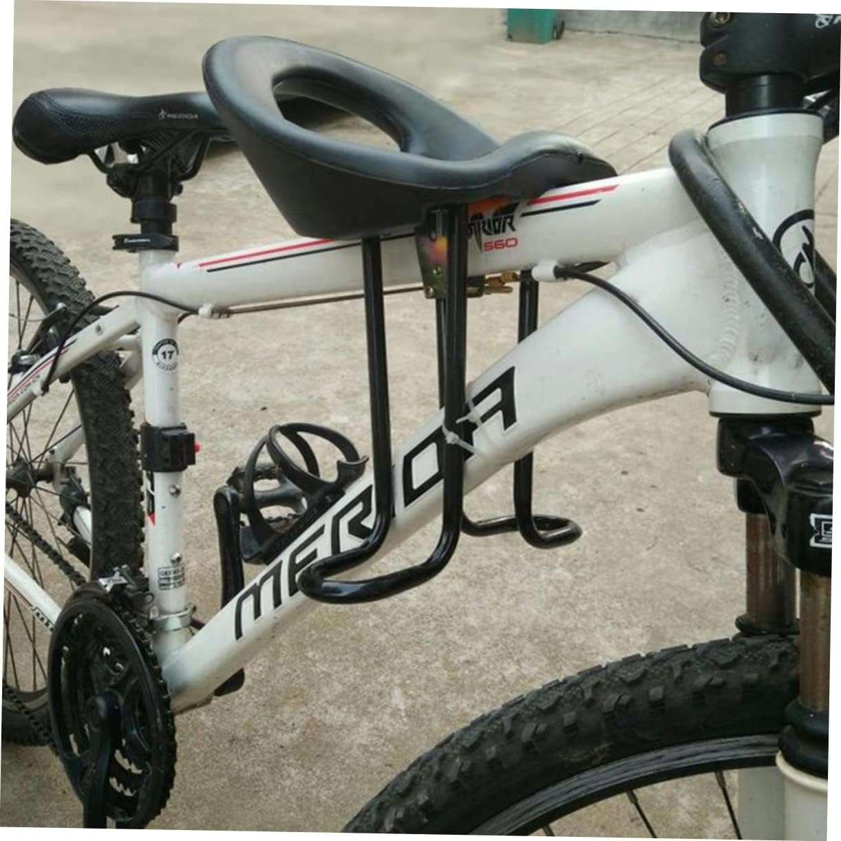 Yardwe Boys and Girls Safety Saddle Front Beam Bike Seat Beam Fit Boy Girl Bike Seat