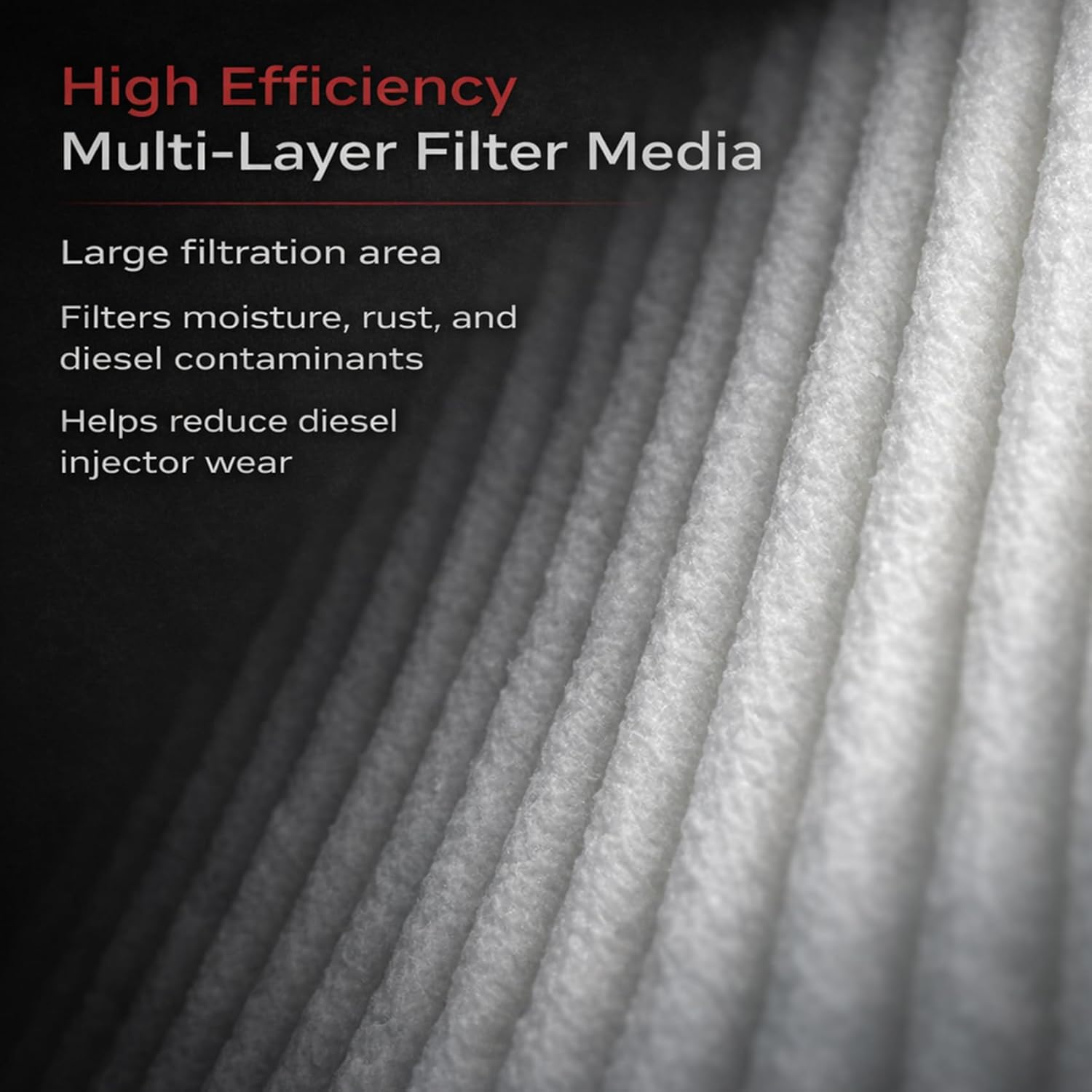 68677800AA Fuel Filter Compatible with 2025 and Newer Ram 2500 3500 4500 5500, Fits for 6.7L Cummins Turbo Diesels Engine