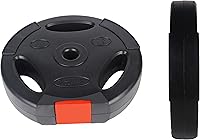 Vista 4 de Signature Fitness Vinyl Standard Plate Weight Plate for Strength Training and Weightlifting