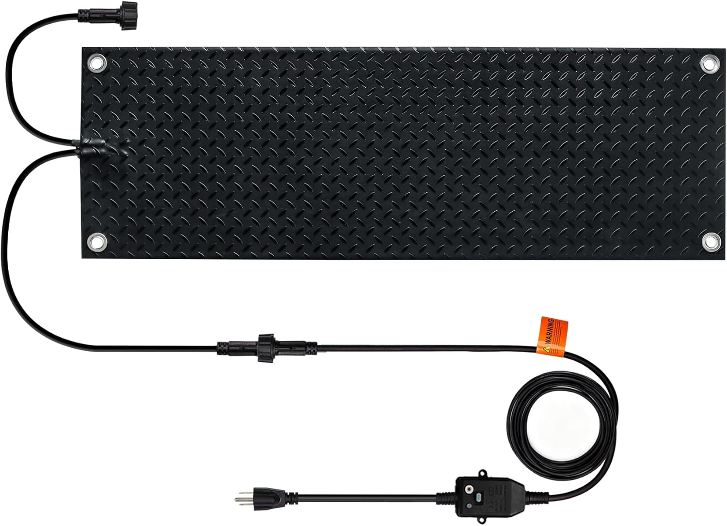 10 x 30 Snow Melting Mats Outdoor 1PCS,Upgraded Anti-Slip Electric Snow Heated Walkway Mats,Winter Ice Heated Rubber Mat