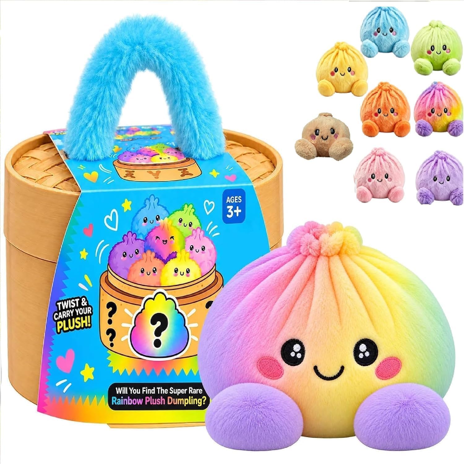 Giant Dumpling Squishy Adult Fidget Toys Golden Jumbo Dumpling Squishy(B01)