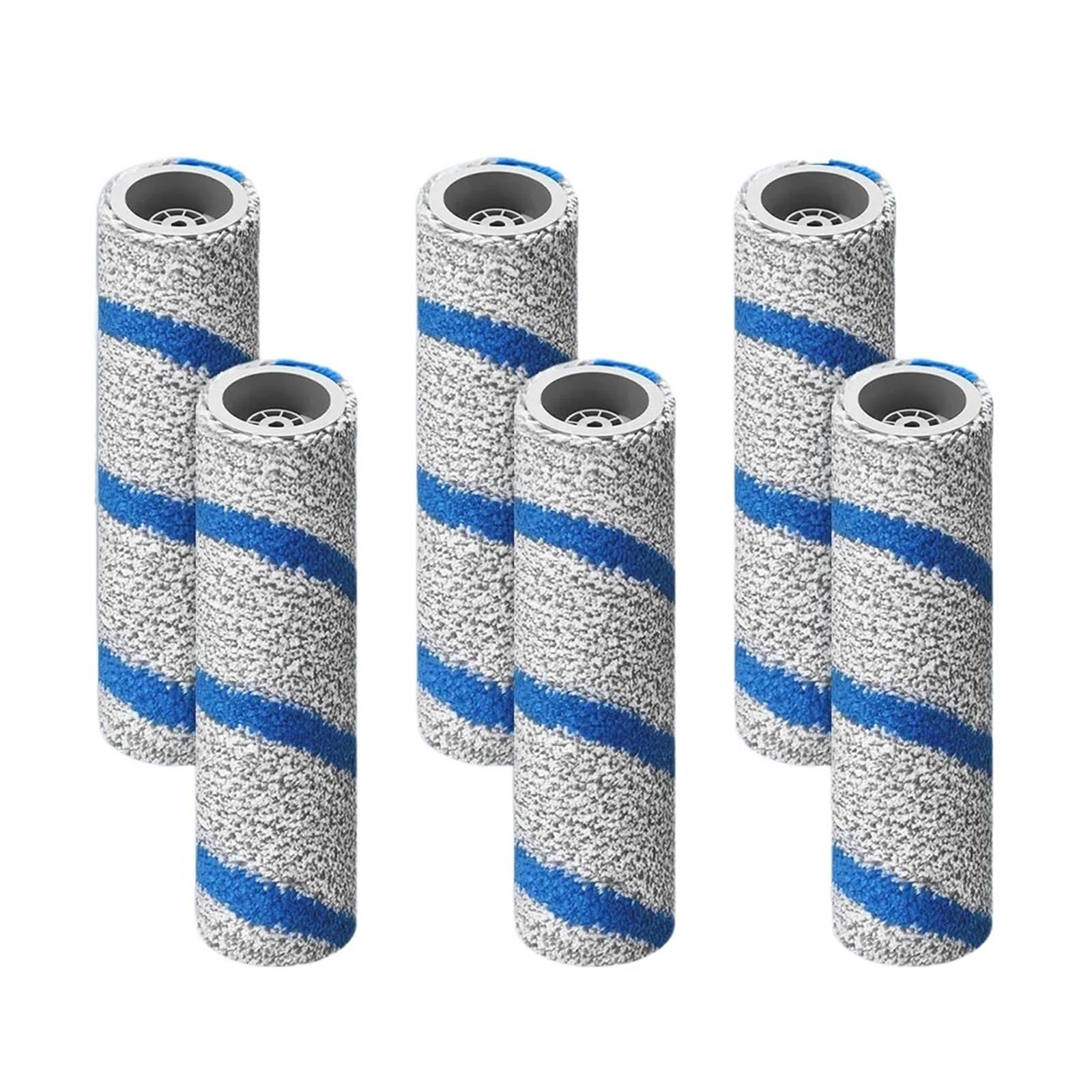 OUNCU Roller Mop,Compatible For ECOVACS T80 / T80 Max / T80S Pro / X8 / X9 / X11 PRO OMNI / X11 OMNICYCLONE(6PCS)