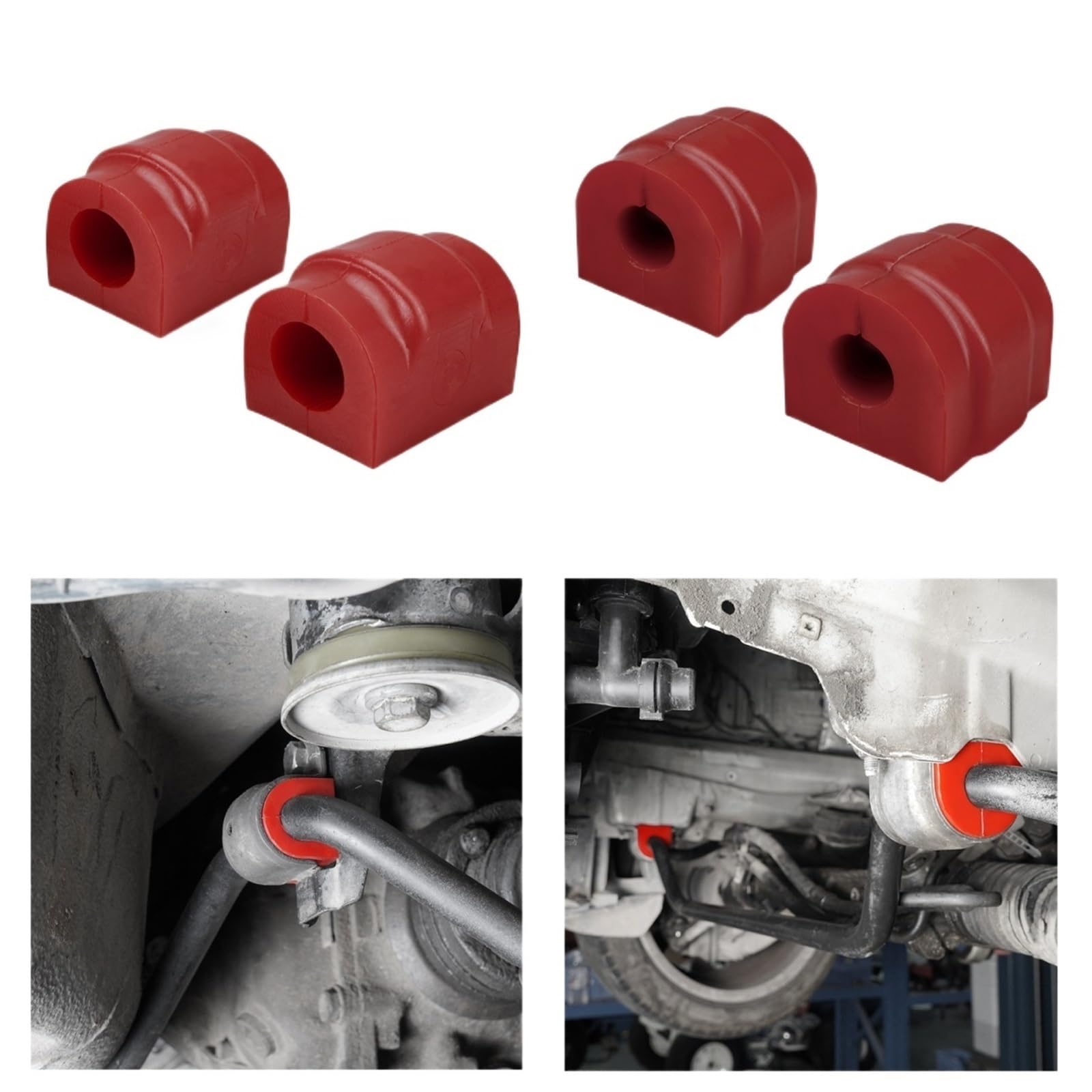 Tuleja stabilizatora Pasuje do Bmw E46 2001-2006, wymień 31351097179,33551138104 80A zestaw tulei przedniego i tylnego stabilizatora poprzecznego