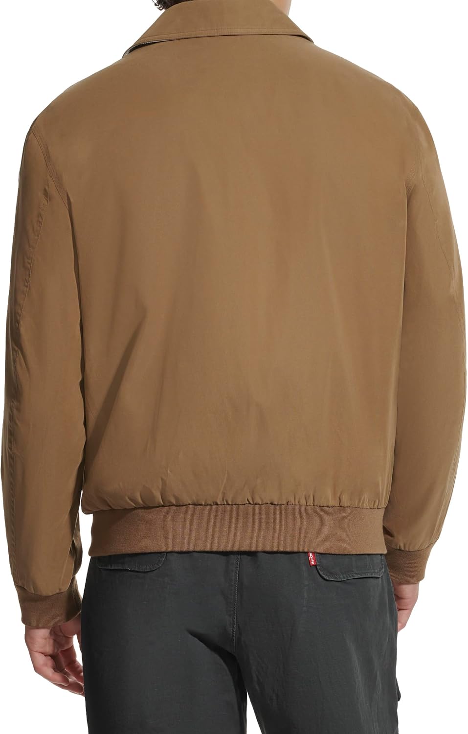 DOCKERS Men's Micro Twill Golf Bomber Jacket