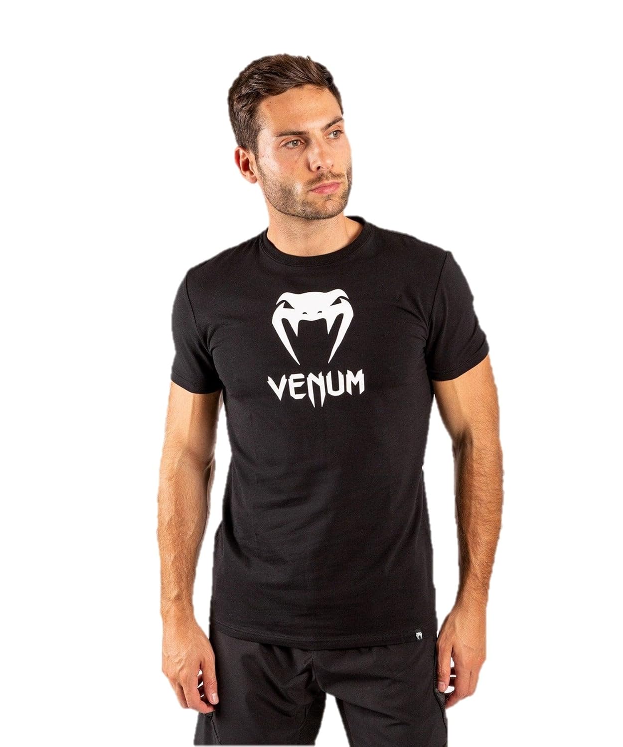 Venum Classic T-Shirt - Black - XL : Amazon.in: Clothing & Accessories
