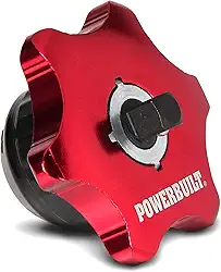 Powerbuilt Chave catraca e brocas 2 em 1 de 1/10.2 cm, catraca de dedo, vermelha, 941248