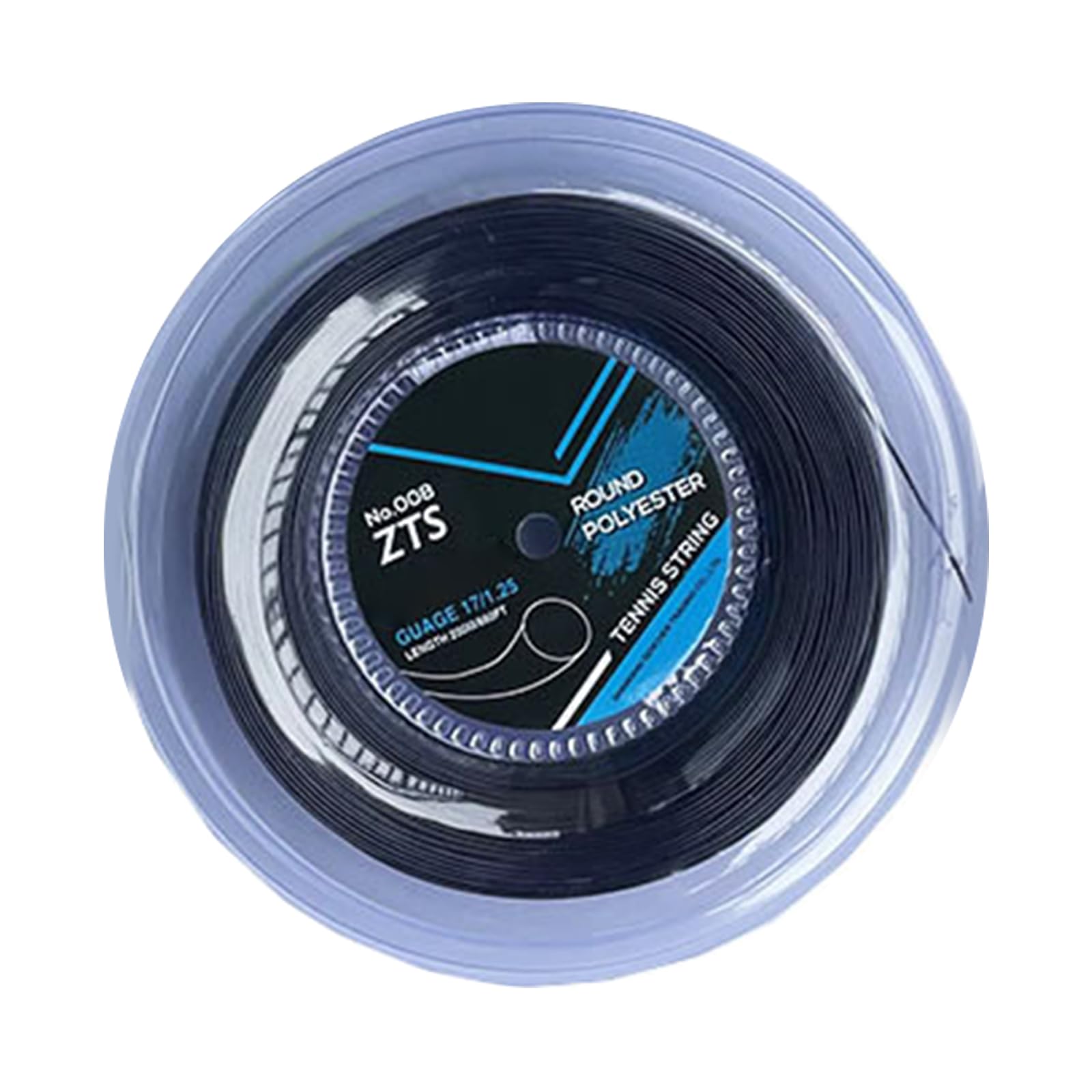 Jazuaiao Tennis String Reliability Tennis Racket String Versatiles for Consistent Play and Reduced Friction Professional Training