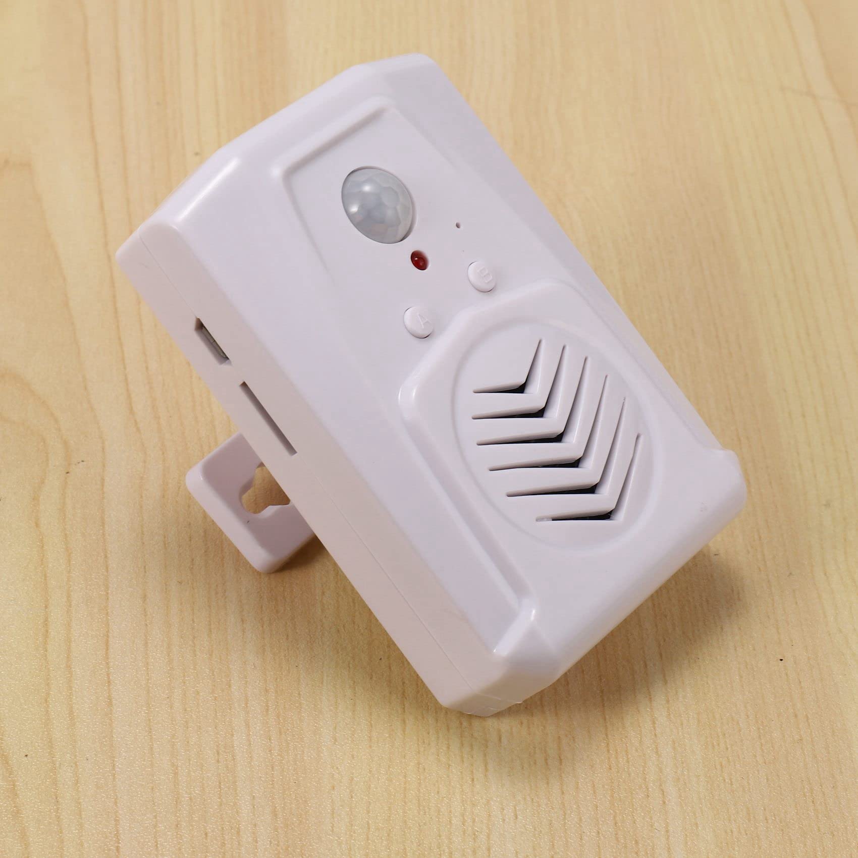10X Sensor de Movimiento Interruptor de Timbre de Puerta MP3 Timbre de Infrarrojos Inalámbrico PIR Sensor de Movimiento Aviso de Voz Timbre de Puerta de Entrada Alarma