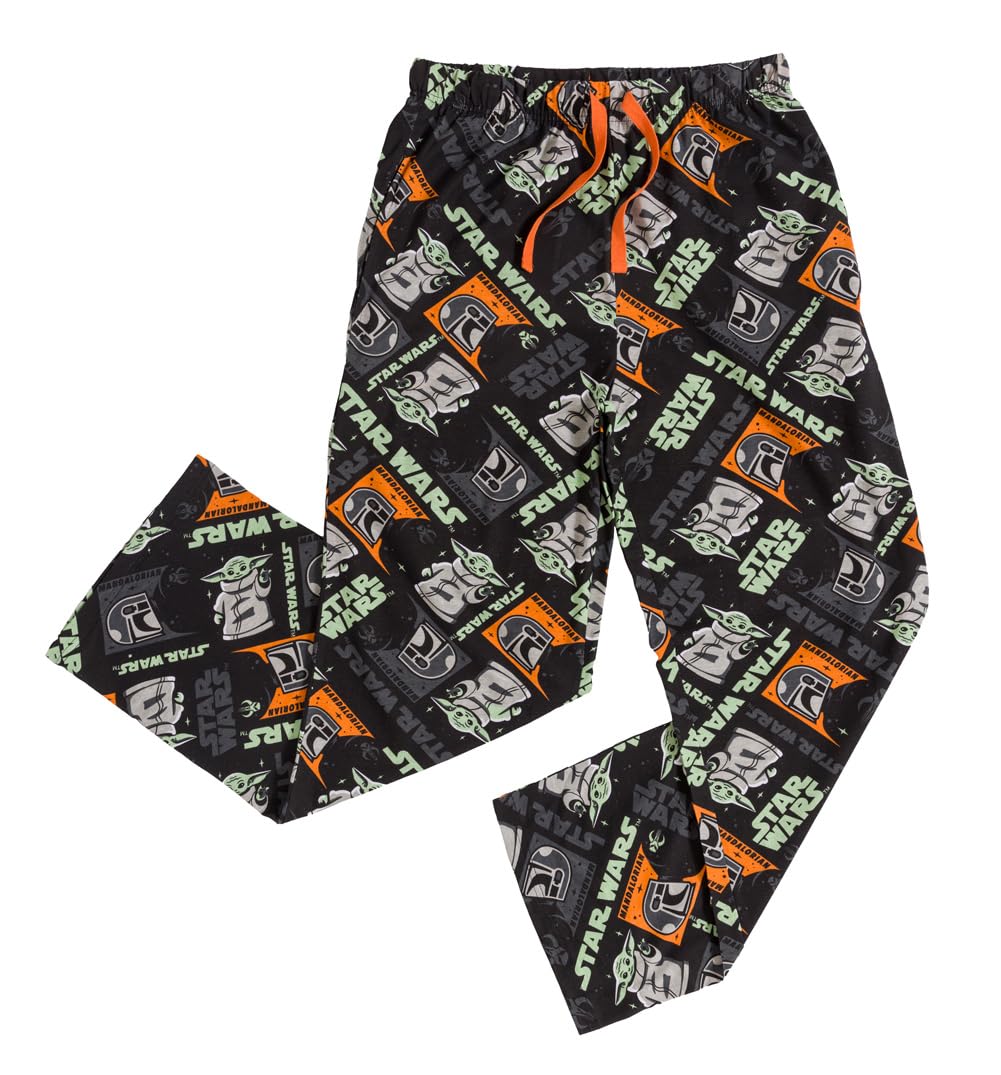 Disney Star Wars The Mandalorian Lounge Pants Off-White