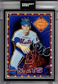 Topps Project 2020 Baseball Card #52 1969 Nolan Ryan by Efdot - Only 4,103 made!