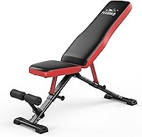 Vista 1 de FLYBIRD Strength Training Bench for Home Gym, Adjustable Weight Bench can be Folded for Storage/Vertical Storage, Space-Saving Workout Bench