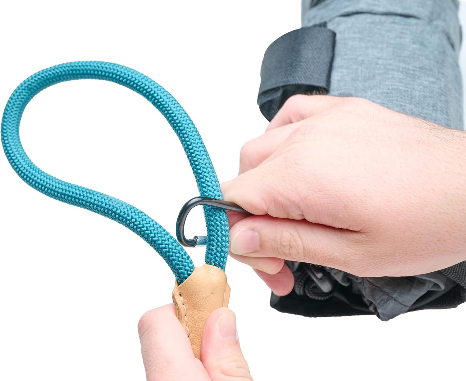 All Fur You Poop Can - Waterproof Dog Waste Bag Dispenser Attaches to Leash, Great for Hiking, Walking & Camping