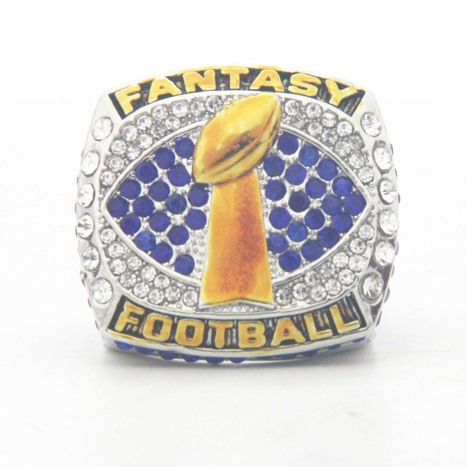 Fantasy Football Ring 2021 Meisterschaftsring Meisterschaftstrophäe Geschenkbox Ring Displaybox(13)