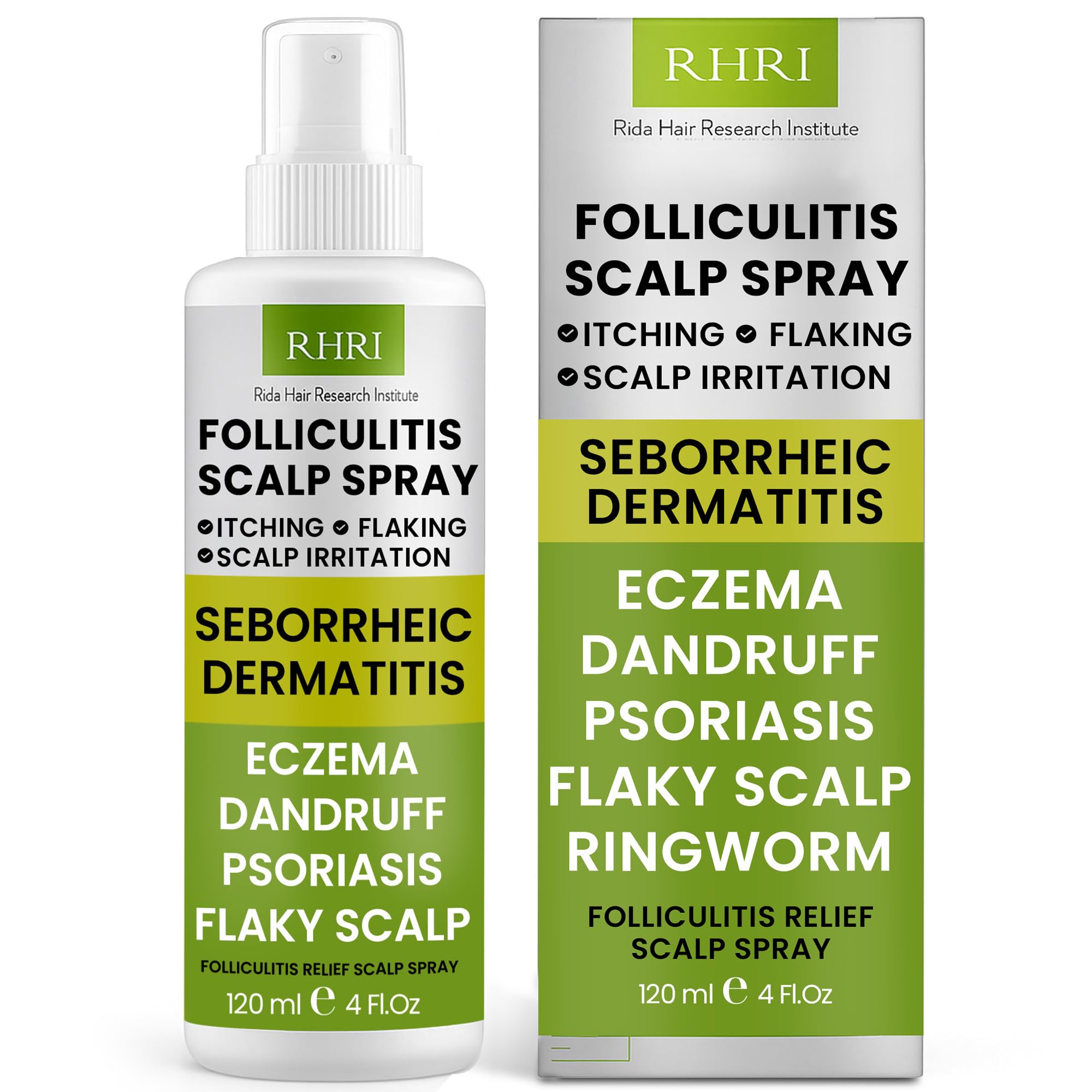 Spray for Itchy, Irritated & Dry Scalp Treatment