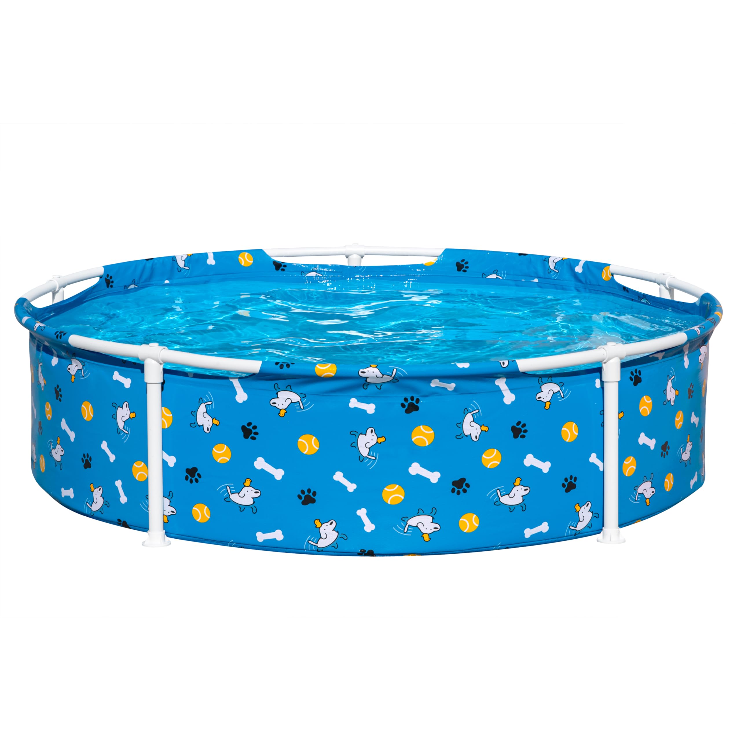 Bestway Piscine pour Animal Fetchin' Fun - 122 cm x 122 cm x 38 cm - Bleu