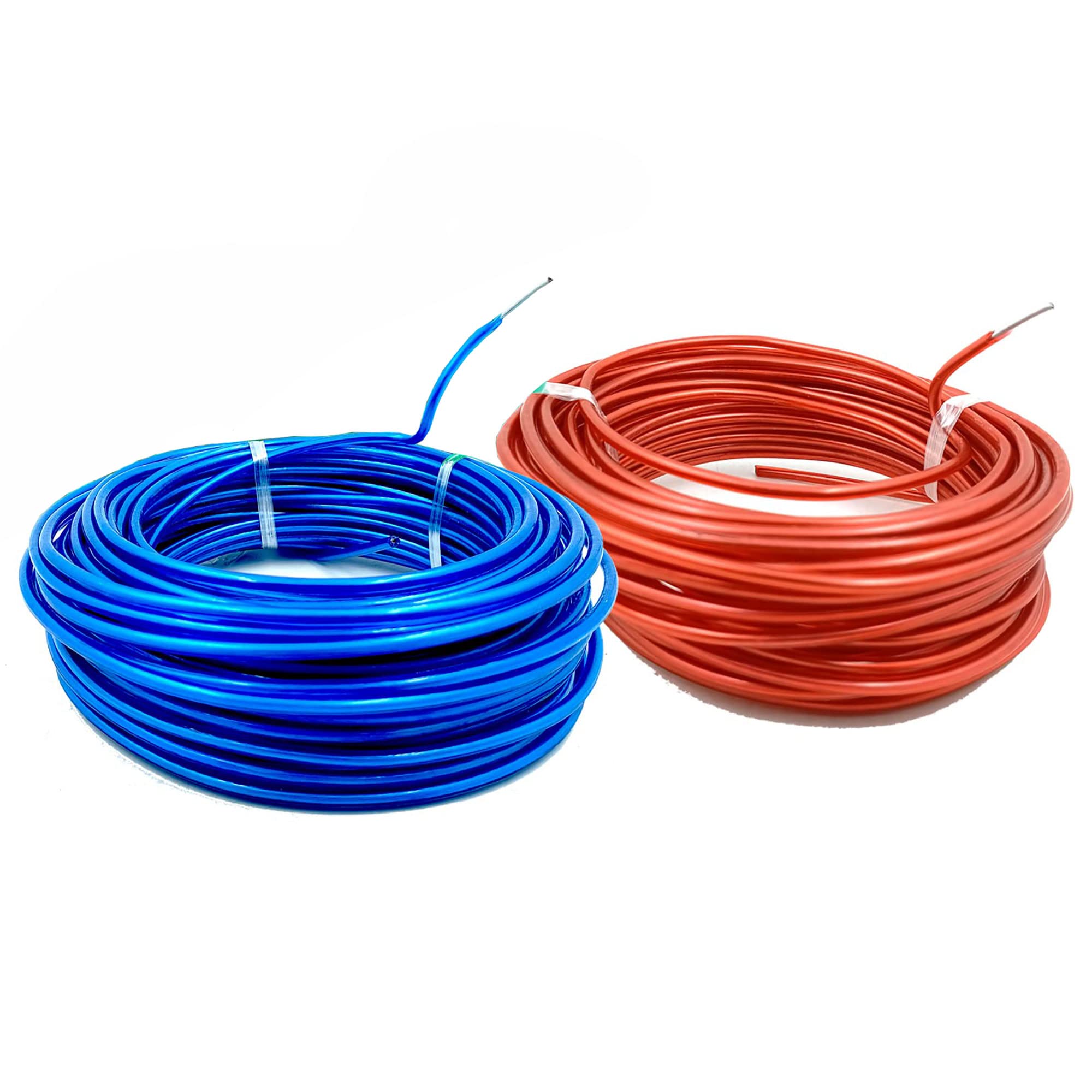 Aloud Creations PVC Coated Heavy Duty GI Wire Rope for Drying Clothes/Clothesline, Length 15 Meter (50 Feet), Multicolour – Pack of 2
