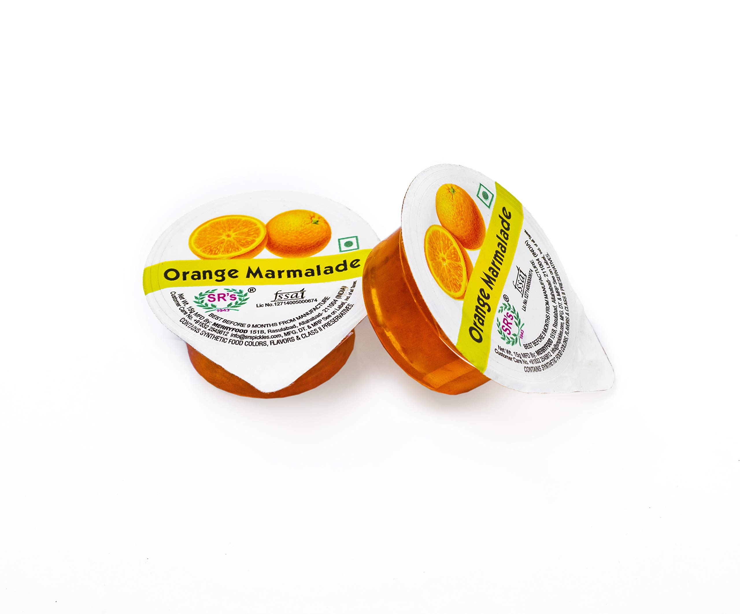 DELICASIA (SRs) Orange Marmalade 15 gm CHOTU Pack (Pack of 48) Blister Pack. Portion Pack. 77 Years of Trust (B08NTF446M) Amazon Price History, Amazon Price Tracker