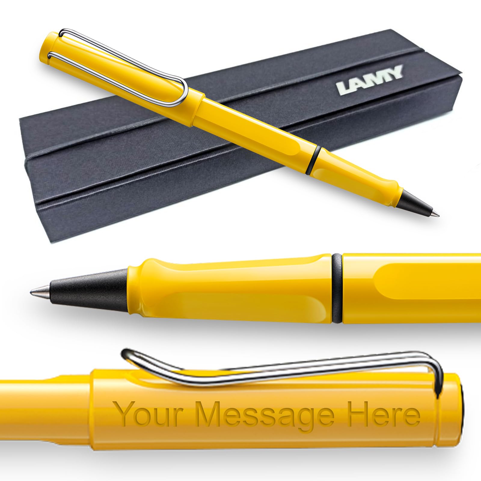 Lamy Safari Pink Penna a sfera o stilografica di lusso con incisioni, marchi Parker, Waterman, Cross, Sheaffer, Diplomat, Lamy