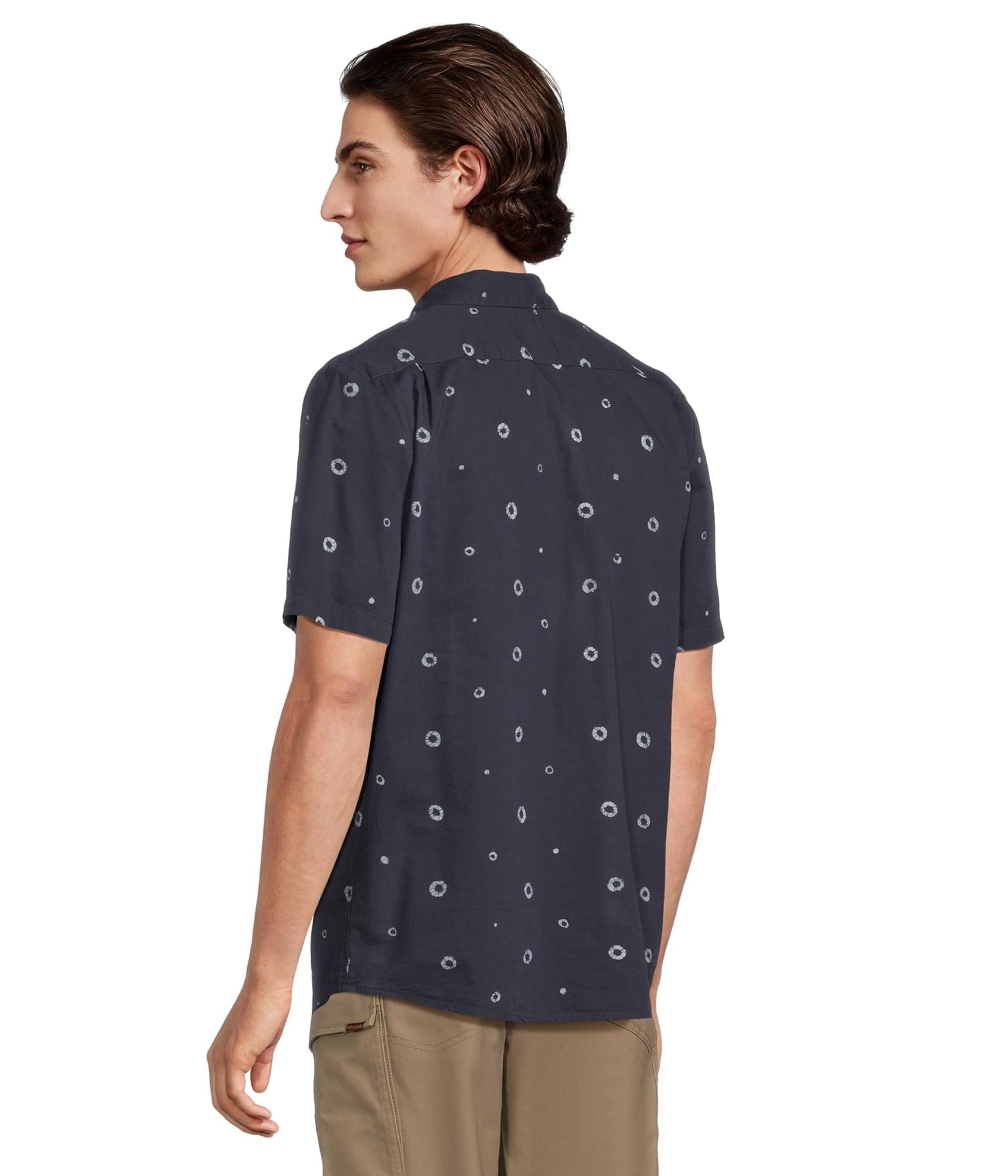 Man's Shirts & Tops Volcom Scaler Stone Woven Short Sleeve - Picture 4 of 6