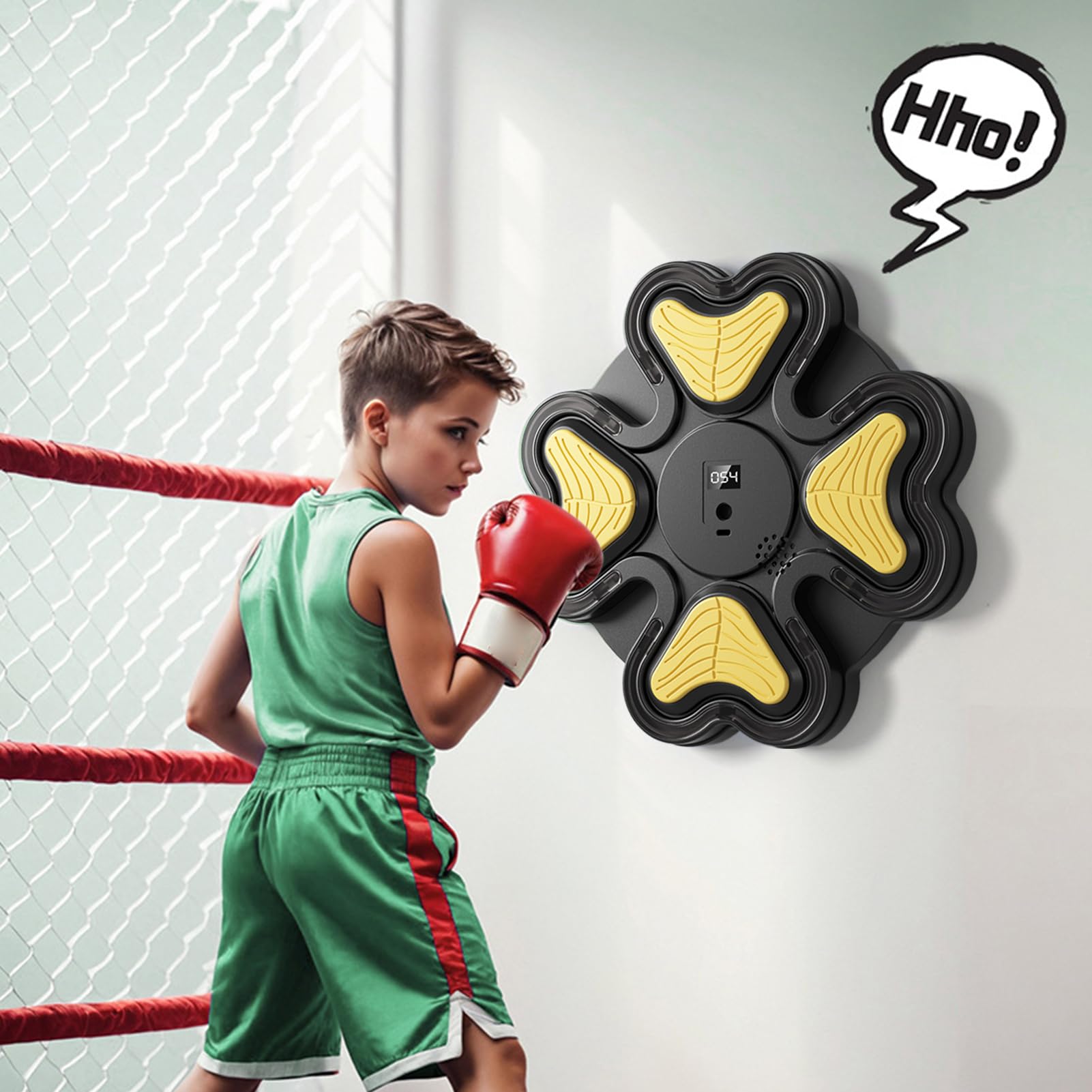 Macchina da boxe | Attrezzatura intelligente per allenamento sportivo – Punzonatrice | per casa, palestra, ufficio, adulti e bambini