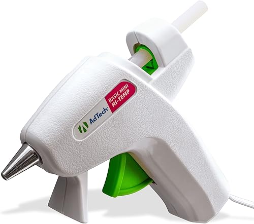 Miniatura 5 de AdTech Kit combinado de alta temperatura Mini pistola de pegamento caliente con palos