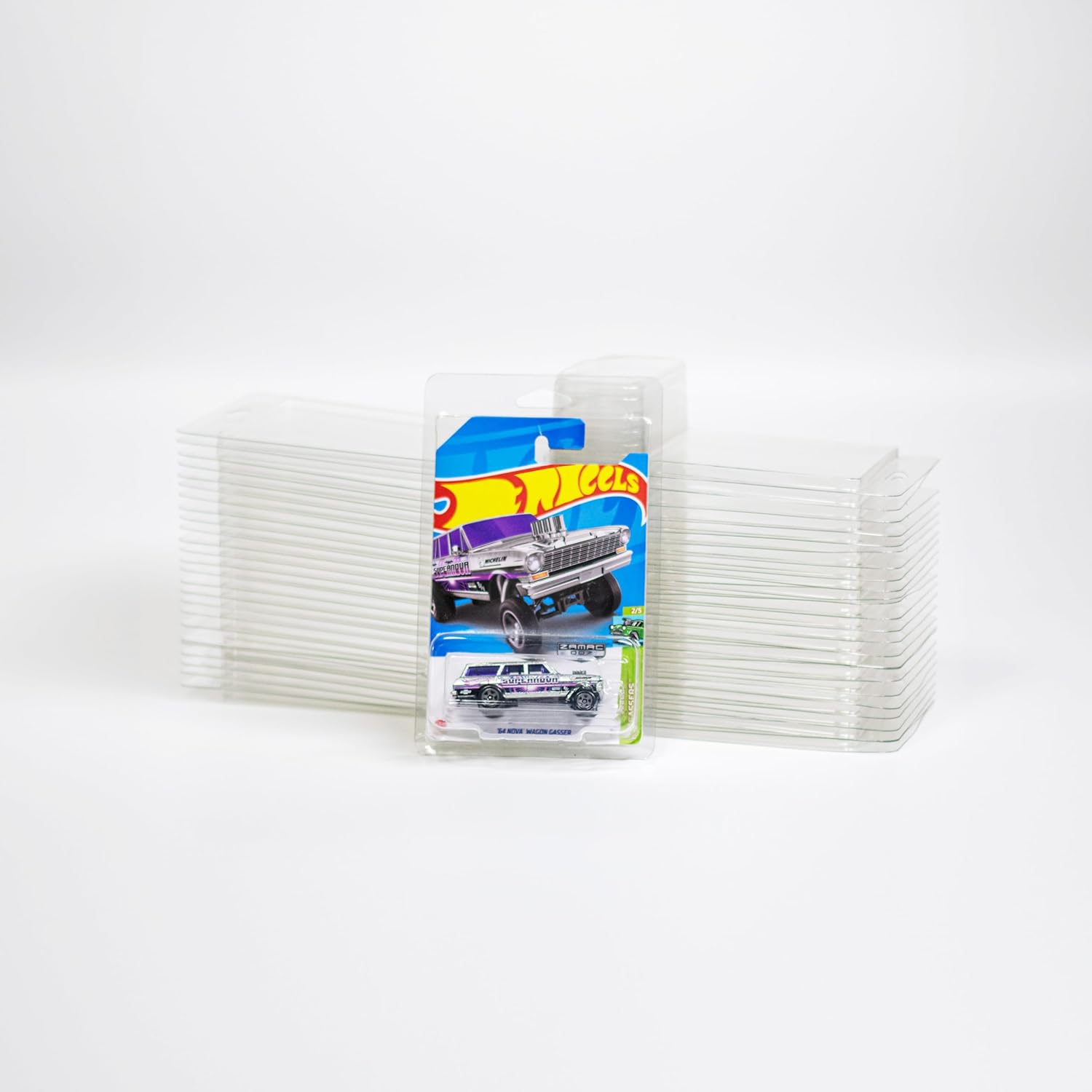12 Pack for Hot Wheels. & Matchbox. Enhance Your Display and Storage Experience with Protector Cases, 6.5" x 4.25 (12)