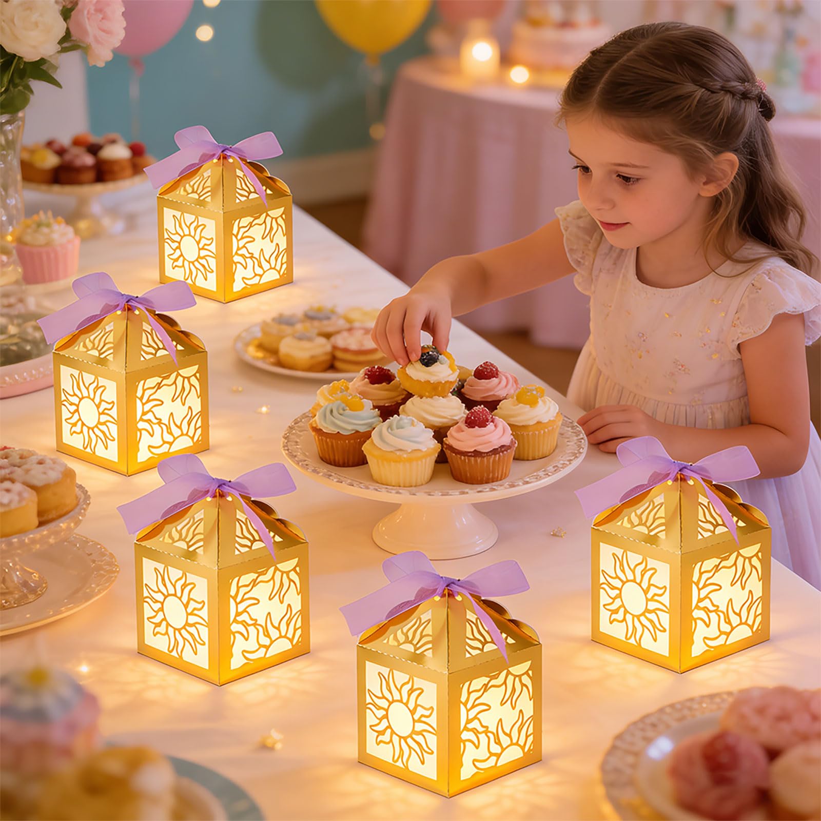 50 coperture Luminose per Decorazioni per Feste e progetti Artigianato Natalizio realizzate in Carta perlata Decorazioni per la casa Festive sfuse