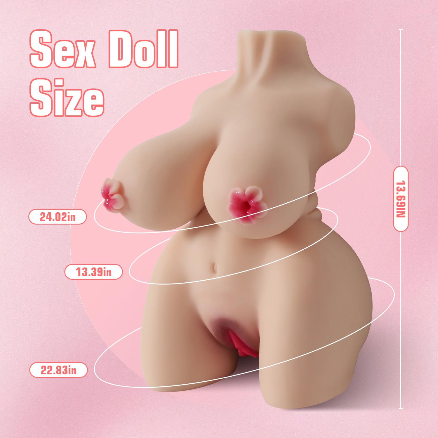 4 in 1 sex doll 38.1LB Removable Vaginal Sex Doll 4 in 1 with Tantabosom - Ginny (US, CA &  EU-Only)