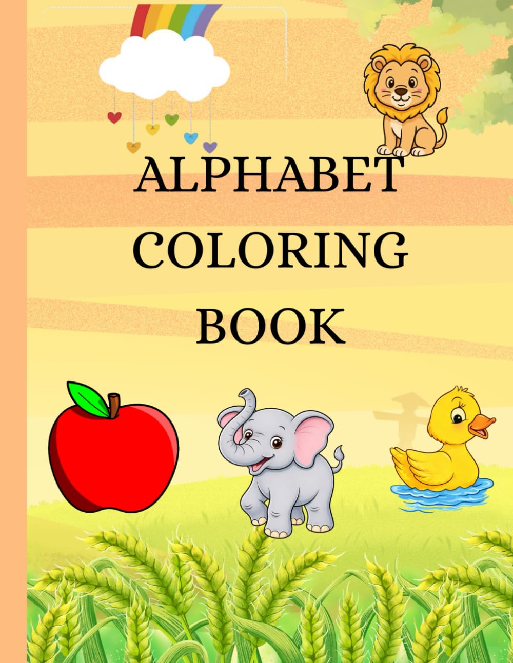 ABC alphabet coloring book