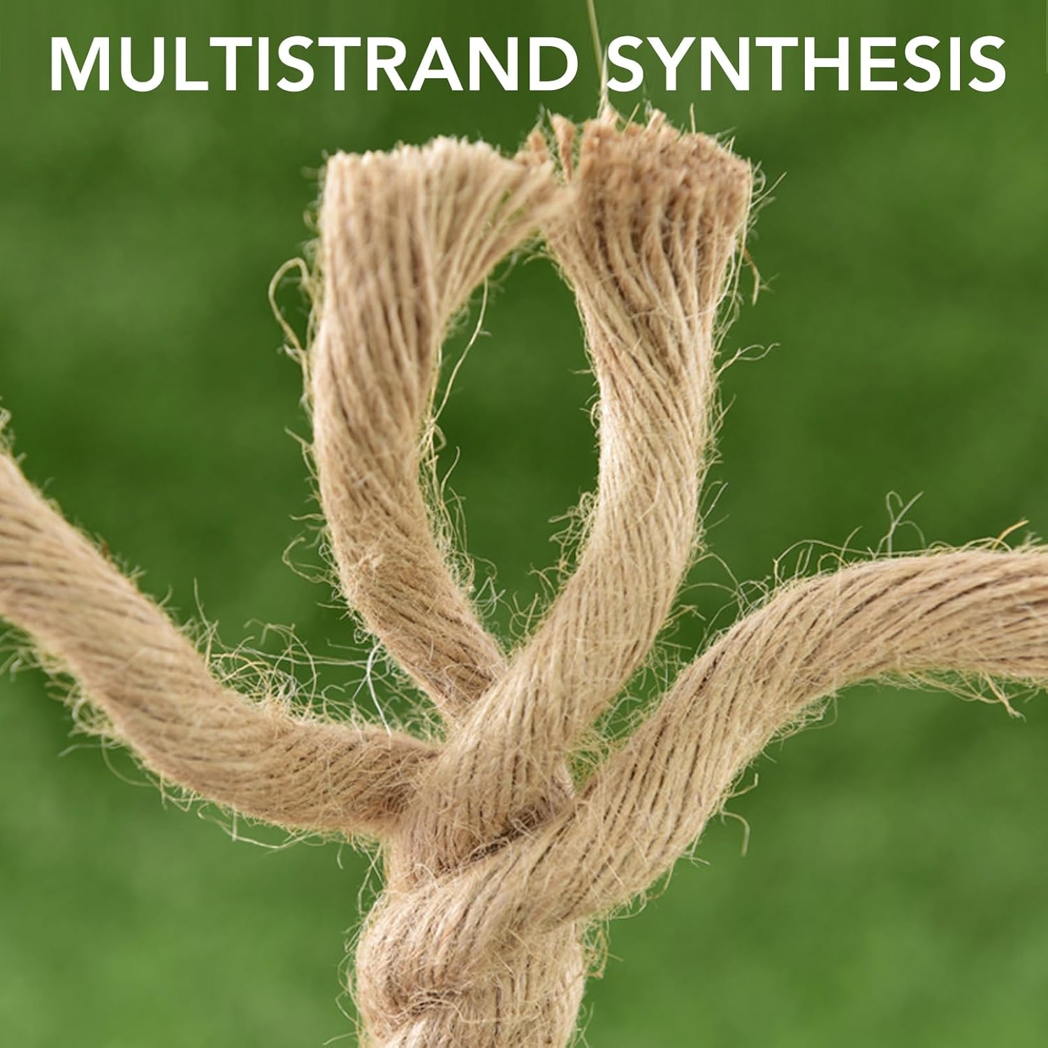 Twisted Yellow Hemp Rope Twisted Thick Jute Rope Hammock Swing Boat Railing (40mm)