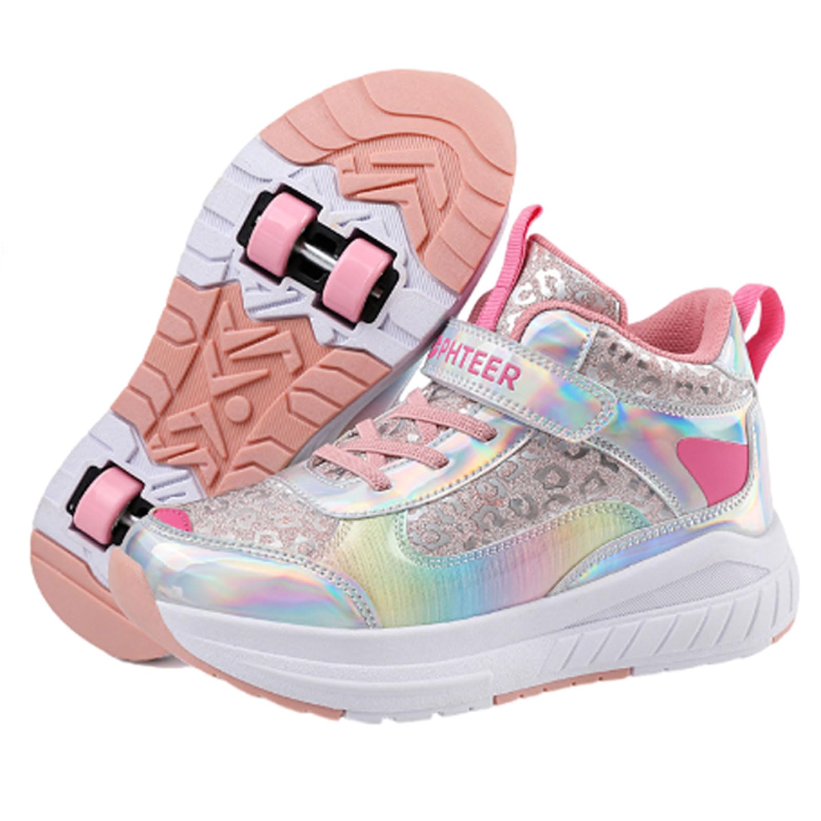 Zapatos con Ruedas para Niños y Niñas,Zapatillas Deportivas con Ruedas para niños,2 en 1 Zapatillas con Ruedas,Multiusos,Comodidad,para Regalos de cumpleaños y Navidad