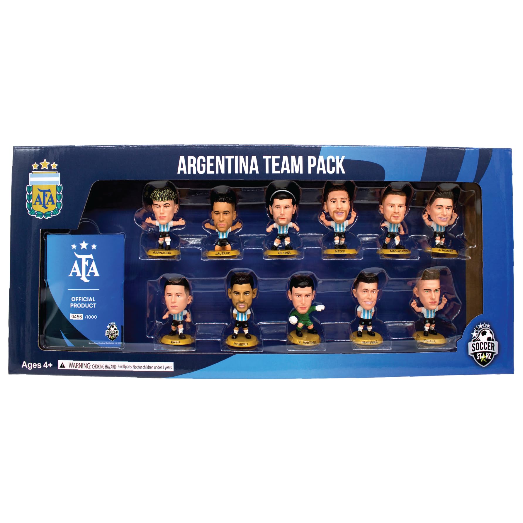 Amazon.co.jp: SoccerStarz - アルゼンチン 11 フィギュア チーム