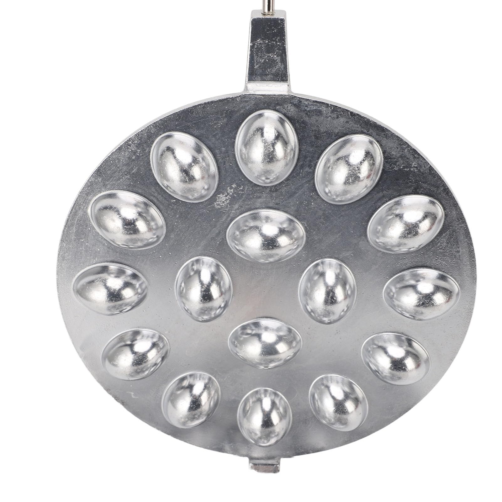 Molde para Galletas Ovalado Antiadherente de 16 Cavidades Molde de Aleación de Aluminio para Repostería Casera (Tipo 2)