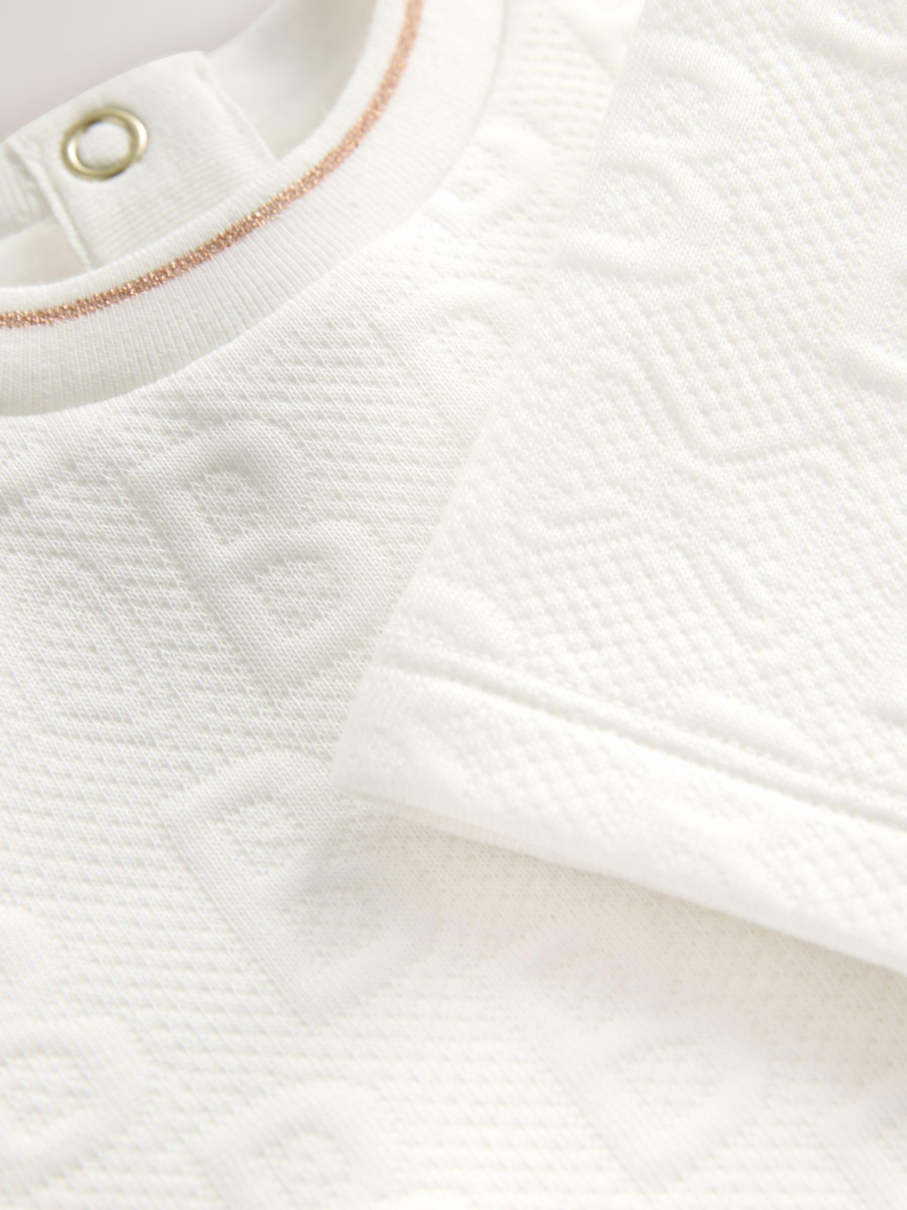 Bambina Baker di Ted Baker Jacquard Dress | Neonato, Standard, Pull On, Lavabile in lavatrice