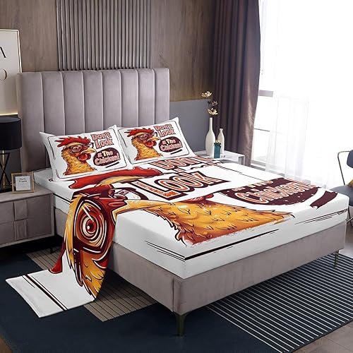 Miniatura 14 de jejeloiu Cow Skull Bed Sheets Set Twin Size Kids Longhorn Skull 3 Pieces Sheet with 16 Inch Deep Pockets for Boys Girls Teens Western Desert Bedding