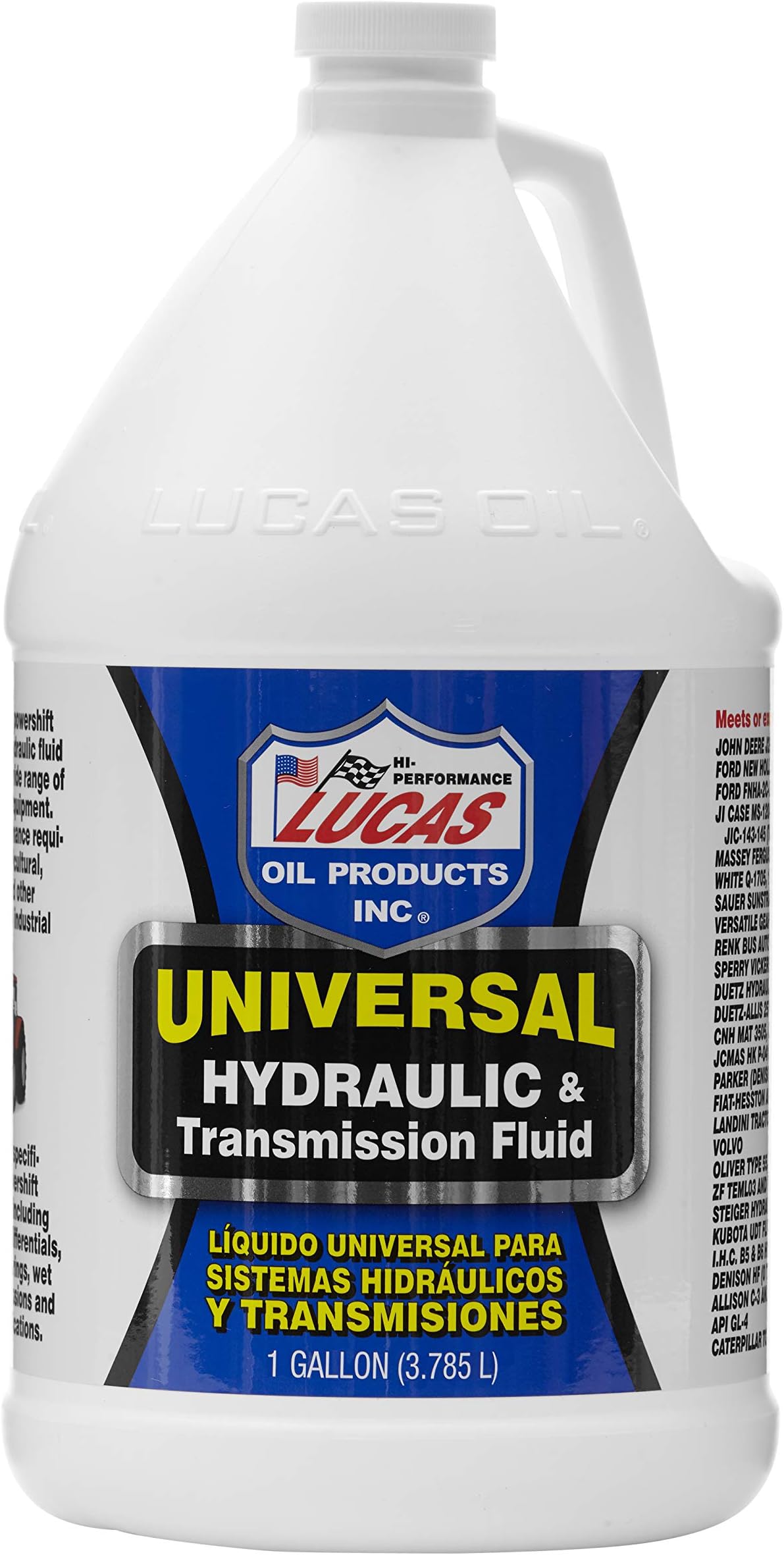 Lucas Oil 10017 Universal Hydraulic & Transmission Fluid - 1 Gallon