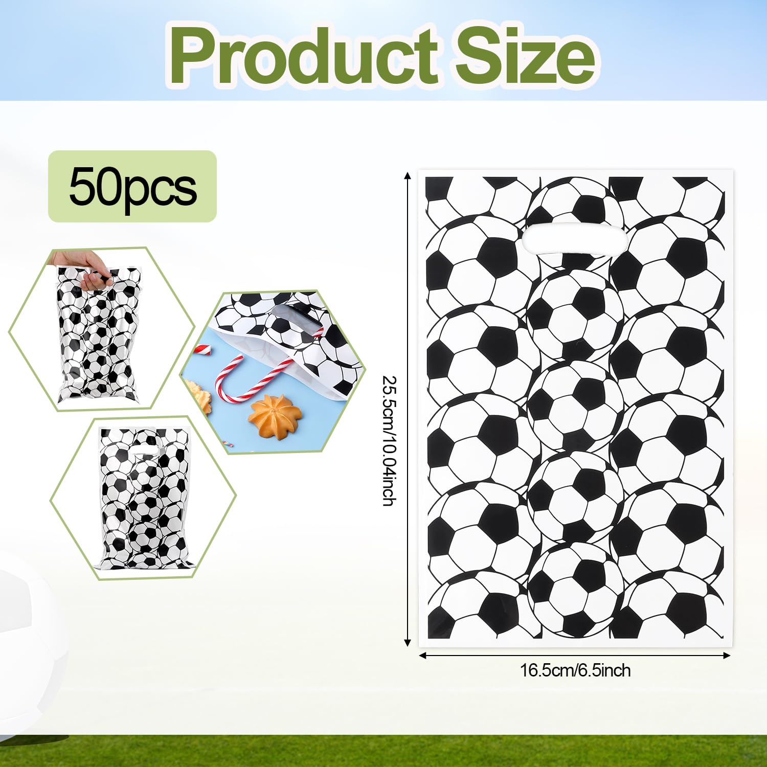 Brencco Sacs-cadeaux Enfant 30pcs, Sachet Plastique Bonbon Pour Faveur
