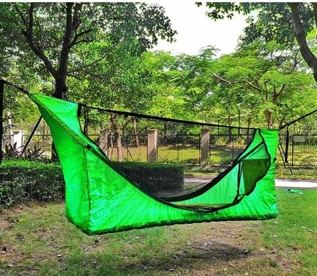 Camping Hiking Sun Protection Hammock Inflatable Mattress Net Hammocks Sets Home Courtyard Trip
