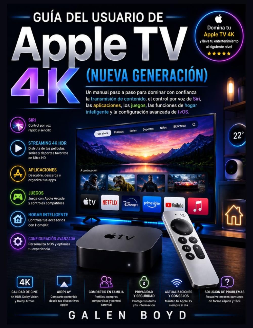 Guía del usuario de Apple TV 4K (Nueva Generación)