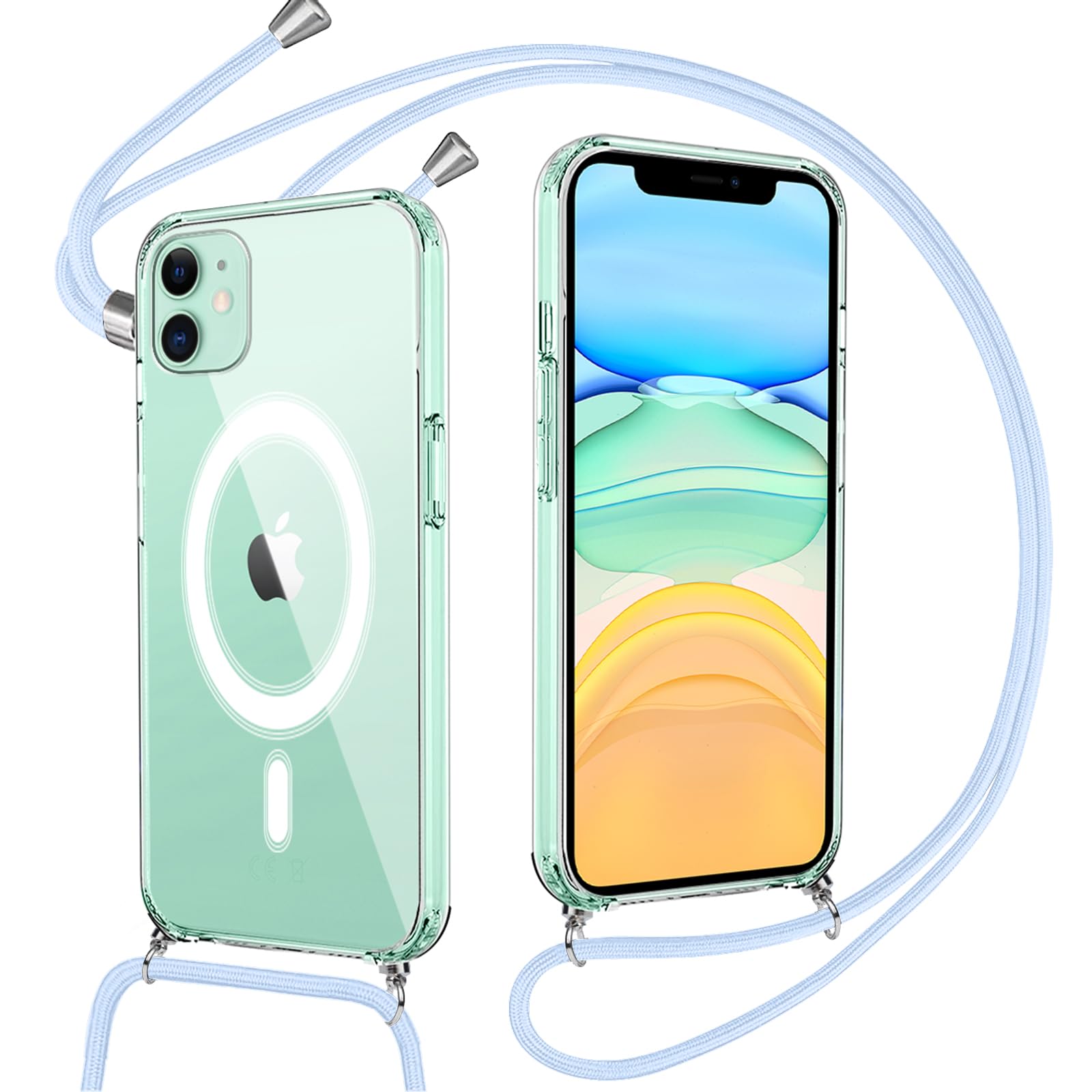 XTCASE Cover agnetica per iPhone 11 Copatibile con agSafe, Ultra