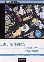 Download BTS Tertiaires - Économie - Épreuve E3-U31 PDF
