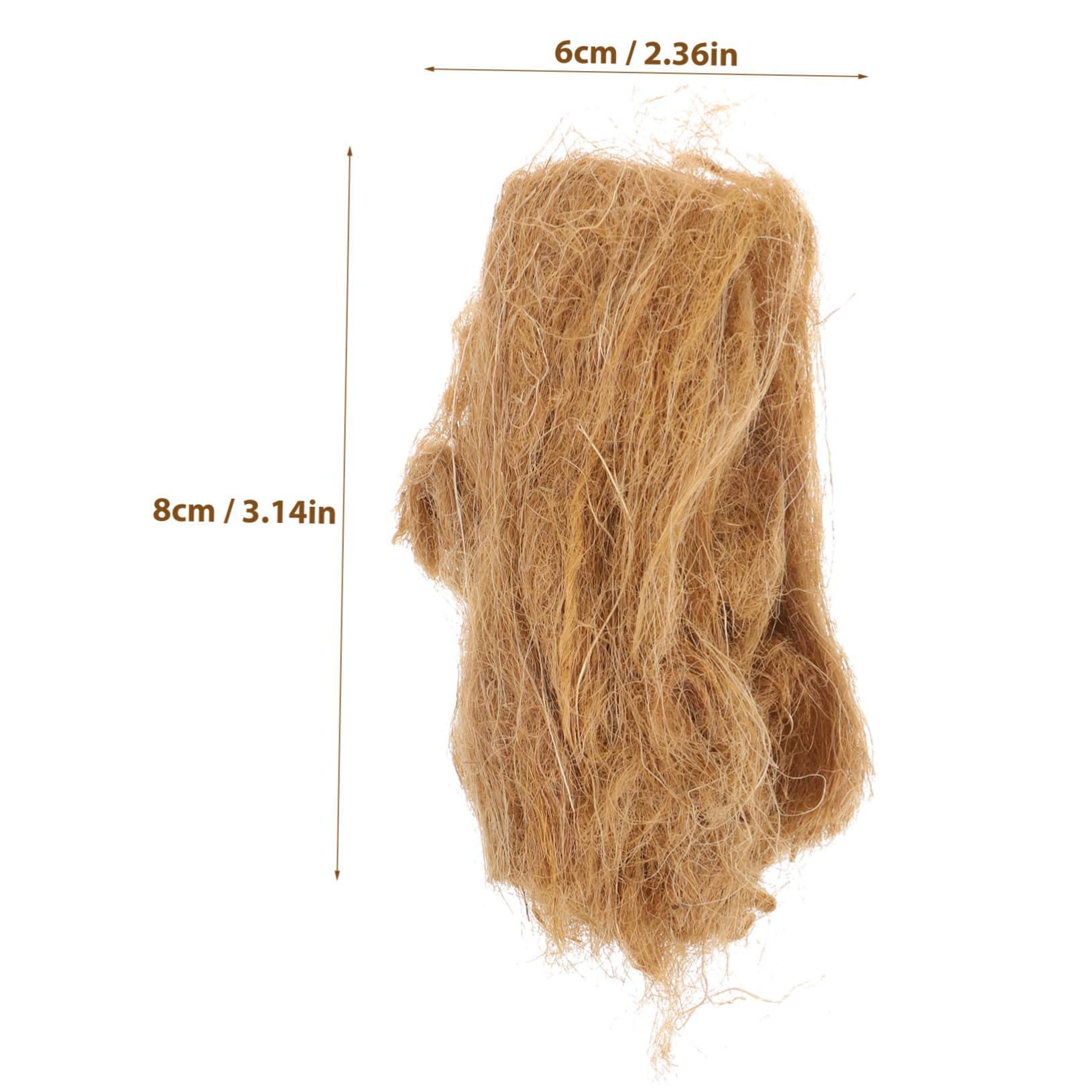 BESPORTBLE 4 Pack Jute Fire Starter Rope Natural Outdoor Tool for Camping and Emergency Preparedness